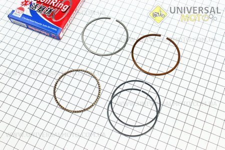 Кільця поршневі 150см.куб. 57,4мм STD. HAORUN (Запчастини до 4Т скутера / UM3101-V90)