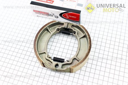 Тормозные колодки задние к-т(2 штуки., барабан) 12", 13". ZHENGHE (Скутер 125-150см3 / UM3102-V11)