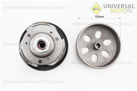 Вариатор задний в сборе. GXmotor (Скутер 125-150см3 / UM3102-V61)