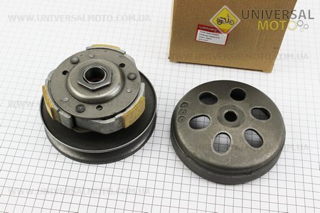 Вариатор задний в сборе. GXmotor (Скутер 125-150см3 / UM3102-V61)