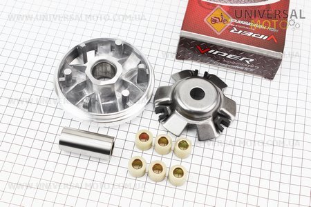 Вариатор передний в сборе. Viper (Скутер 125-150см3 / UM3103-V18)