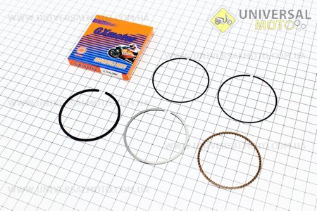 Кільця поршневі 160см.куб. 58,5мм STD. GXmotor (Запчастини до 4Т скутера / UM3103-V48)