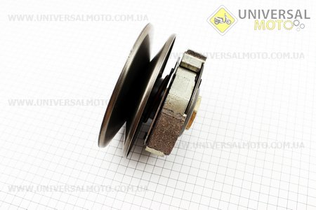 Вариатор задний в сборе (без колокола). Китай (Скутер 125-150см3 / UM3103-V66)