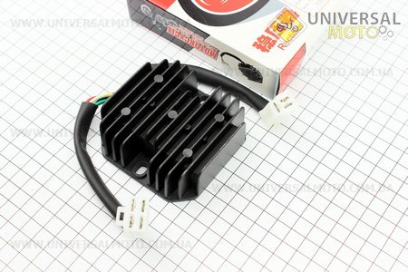 Реле-регулятор напруги 7 проводів - "4+3". ZHENGHE (Запчастини до 4Т скутера / UM3103-V95)