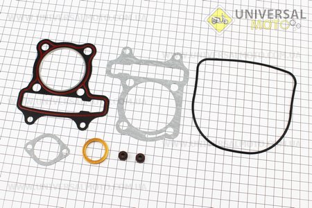 Прокладки поршневой комплект 125см3. BAJAJ (Скутер 125-150см3 / UM3104-V06)