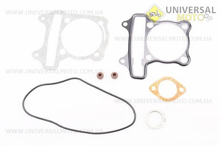 Прокладки поршневої 180см.куб.-62мм, комплект 7 деталей (метал). Китай (Запчастини до 4Т скутера / UM3104-V25)
