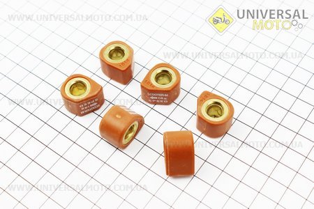 Ролики вариатора D-форма 6шт, 18*14 - 14гр, Тюнинг