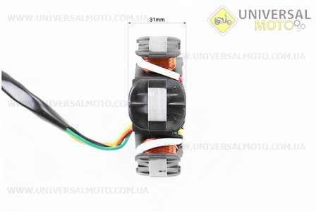 Статор магнето (6 катушек). ZHENGHE (Скутер 125-150см3 / UM3104-V38)