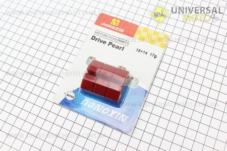 Ролики варіатора D-форма 6шт, 18*14 - 17г, Тюнінг. Китай (Запчастини до 4Т скутера / UM3104-V46)