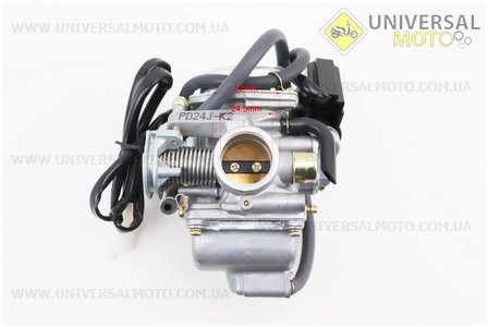 Карбюратор у зборі 150см.куб., (якісна копія). KEIHIN (Запчастини до 4Т скутера / UM3105-V16)