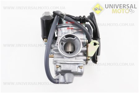 Карбюратор у зборі 150см.куб., (якісна копія). KEIHIN (Запчастини до 4Т скутера / UM3105-V16)