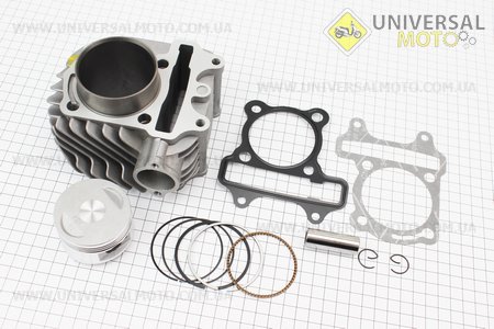 Цилиндро поршневой комплект (цпг) WH150 KEEWAY 57,4мм (палец - 15мм). Китай (Скутер 125-150см3 / UM3105-V19)