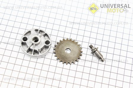 Насос масляный + звезда. ZHENGHE (Скутер 125-150см3 / UM3105-V47)