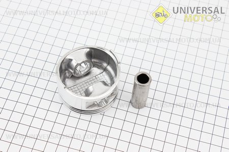 Поршневий комплект (поршень, кільця, палець) 150см.куб. 57,4мм STD (палець 15мм). TMMP (Запчастини до 4Т скутера / UM3105-V82)