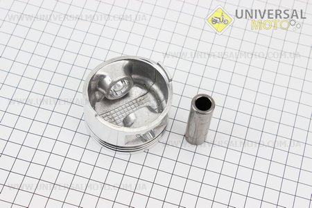 Поршневий комплект (поршень, кільця, палець) 150см.куб. 57,4мм +0,25 (палець 15 мм). TMMP (Запчастини до 4Т скутера / UM3105-V83)