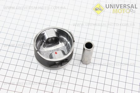 Поршневий комплект (поршень, кільця, палець) 150см.куб. 57,4мм +0,25 (палець 15мм). TMMP (Запчастини до 4Т скутера / UM3105-V84)