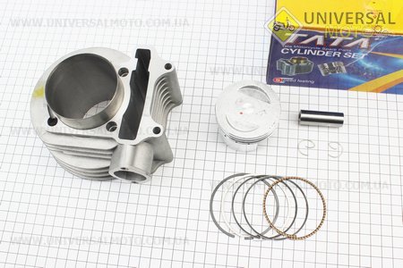 Цилиндро поршневой, комплект (цпг) 180см3-62мм (палец 15мм). TATA (Скутер 125-150см3 / UM3106-V57)