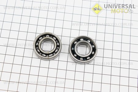 Підшипник розподільного валу 6002 (15x32x8/9) комплект 2шт. TATA (Запчастини до 4Т скутера / UM3106-V58)