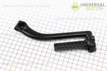 Важіль кікстартера (чорний) "плоска підніжка". Китай (Запчастини до 4Т скутера / UM3106-V77)
