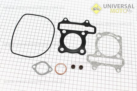 Прокладки поршневої 100см.куб.-50мм, комплект 7 деталей (метал). BAJAJ (Запчастини до 4Т скутера / UM3106-V82)