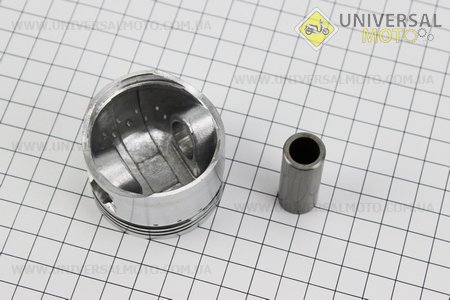 Поршневий комплект (поршень, кільця, палець) 100см.куб. 50мм +0,75 (палець 15мм) жовта коробка. SEE (Запчастини до 4Т скутера / UM3107-V03)