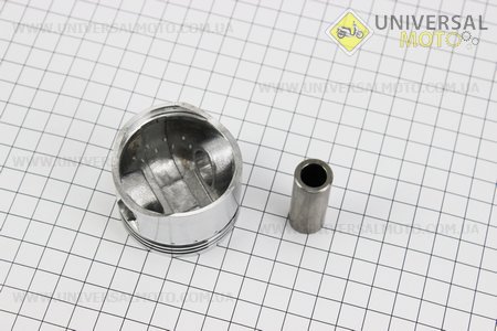 Поршневий комплект (поршень, кільця, палець) 100см.куб. 50мм +1,00 (палець 15мм) жовта коробка. SEE (Запчастини до 4Т скутера / UM3107-V04)