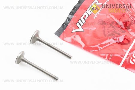 Клапан впускний, випускний комплект 125cм3. Viper (Запчастини до 4Т скутера / UM3108-V00)