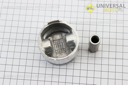 Поршневий комплект (поршень, кільця, палець) 150см.куб. 57,4мм +0,50 (палець 15 мм) Китай. Mototech (Запчастини до 4Т скутера / UM3108-V11)