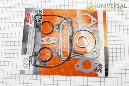 Прокладки поршневої 150см.куб.-57,4мм, комплект 11 деталей (метал). FENGRI (Запчастини до 4Т скутера / UM3108-V33)