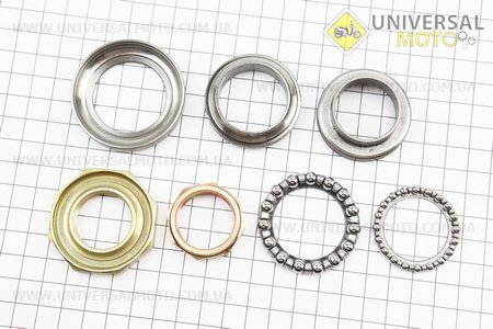 Підшипники керма комплект 125-150см.куб.. Китай (Запчастини до 4Т скутера / UM3108-V89)