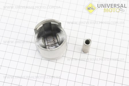 Поршневий комплект (поршень, кільця, палець) 50см.куб. 41мм +0,25 (палець 10мм, H-42мм, h-14,5мм). Scooter-M (Запчастини до 2Т цепного скутера / UM3110-V38)
