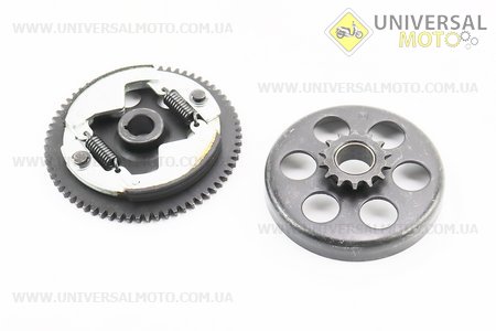 Зчеплення варіатора у зборі. Китай (Запчастини до 2Т цепного скутера / UM3110-V62)