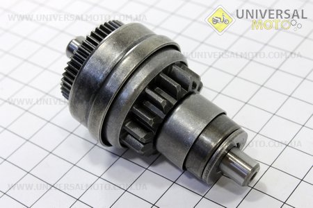 Бендикс стартера. Китай (Запчастини до 2Т цепного скутера / UM3110-V82)