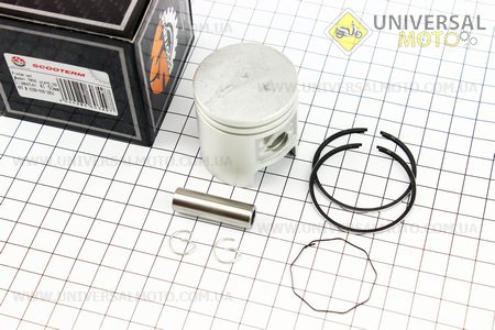 Поршень, кольца, палец к-кт 50сс 41мм +0,50