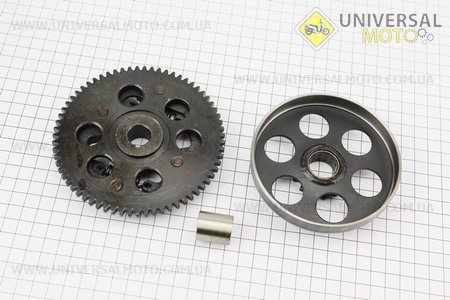 Сцепление вариатора в сборе. SEE (Скутер 2Т с цепным вариатором / UM3111-V43)