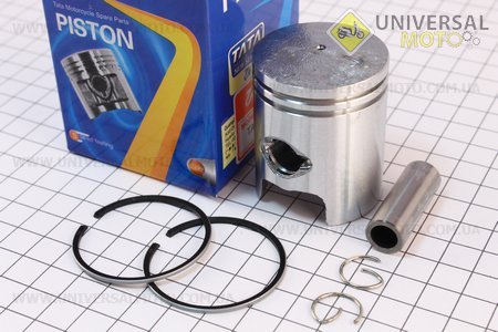 Поршневий комплект (поршень, кільця, палець) 50см.куб. 40мм STD (палець 12мм). TATA (Запчастини до 2Т ременного скутера / UM3120-V40)