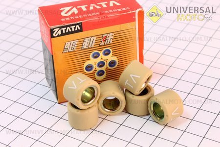 Ролики варіатора 6шт, 15*12 - 6,5 г, 2Трем. TATA (Запчастини до 2Т ременного скутера / UM3120-V50)