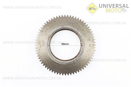 Шестерня бендикса стартера. Китай (Запчастини до 2Т ременного скутера / UM3120-V76)