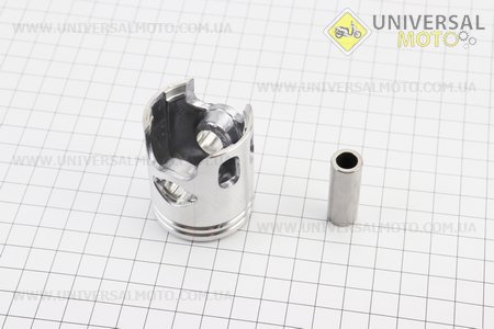 Поршневий комплект (поршень, кільця, палець) 50см.куб. 40мм +0,25 (палець 12мм). TATA (Запчастини до 2Т ременного скутера / UM3121-V00)