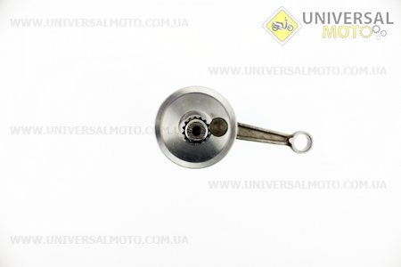 Коленвал (палец 12мм, 15шлицов) Keeway. GXmotor (Скутер 2Т-Ременной / UM3121-V02)