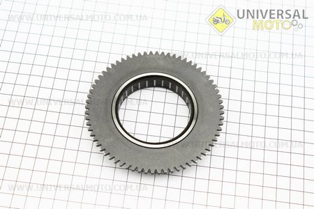 Шестерня бендикса стартера з голчастим підшипником. Китай (Запчастини до 2Т ременного скутера / UM3121-V62)