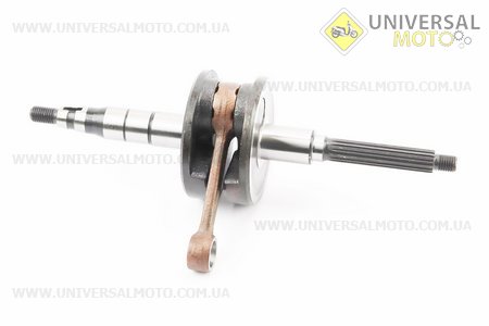 Колінвал (палець 12мм, 17шліців) Keeway. Китай (Запчастини до 2Т ременного скутера / UM3122-V05)