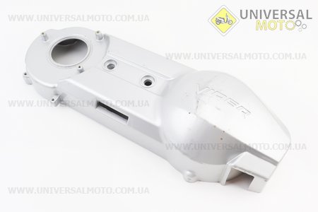 Крышка двигателя левая (вариатора) 250см3 . Китай (Скутер 250см3 / UM3130-V28)