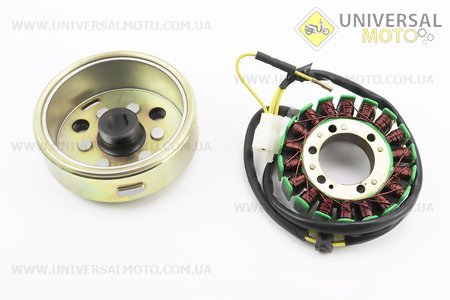 Магнето у зборі 250см.куб.. Viper (Запчастини на максіскутер 250сс / UM3130-V31)