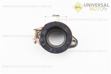 Патрубок карбюратора 250см.куб.. Китай (Запчастини на максіскутер 250сс / UM3131-V06)