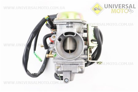 Карбюратор у зборі Honda CH250, (якісна копія). KEIHIN (Запчастини до японського скутера / UM3131-V26)