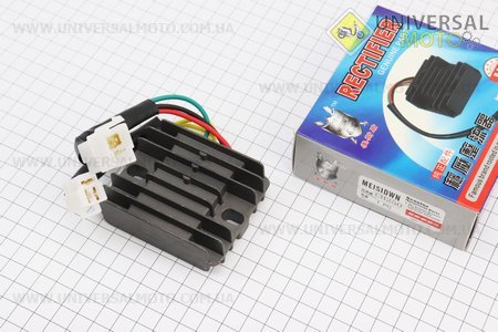 Реле-регулятор напруги 250cм3 3+3 дроти, тип 2. MEISIDUN (Запчастини на максіскутер 250сс / UM3131-V69)