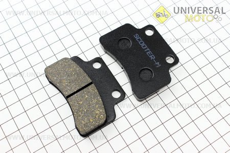 Тормозные колодки передние комплект "полумесяц". Scooter-M (Скутер Viper Race / UM3140-V92)