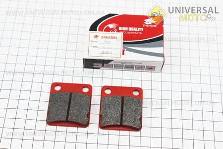 Тормозные колодки передние "квадрат" комплект . ZHENGHE (Скутер Viper Race / UM3141-V09)
