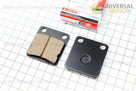 Тормозные колодки передние "квадрат" комплект . ZHENGHE (Скутер Viper Race / UM3141-V09)